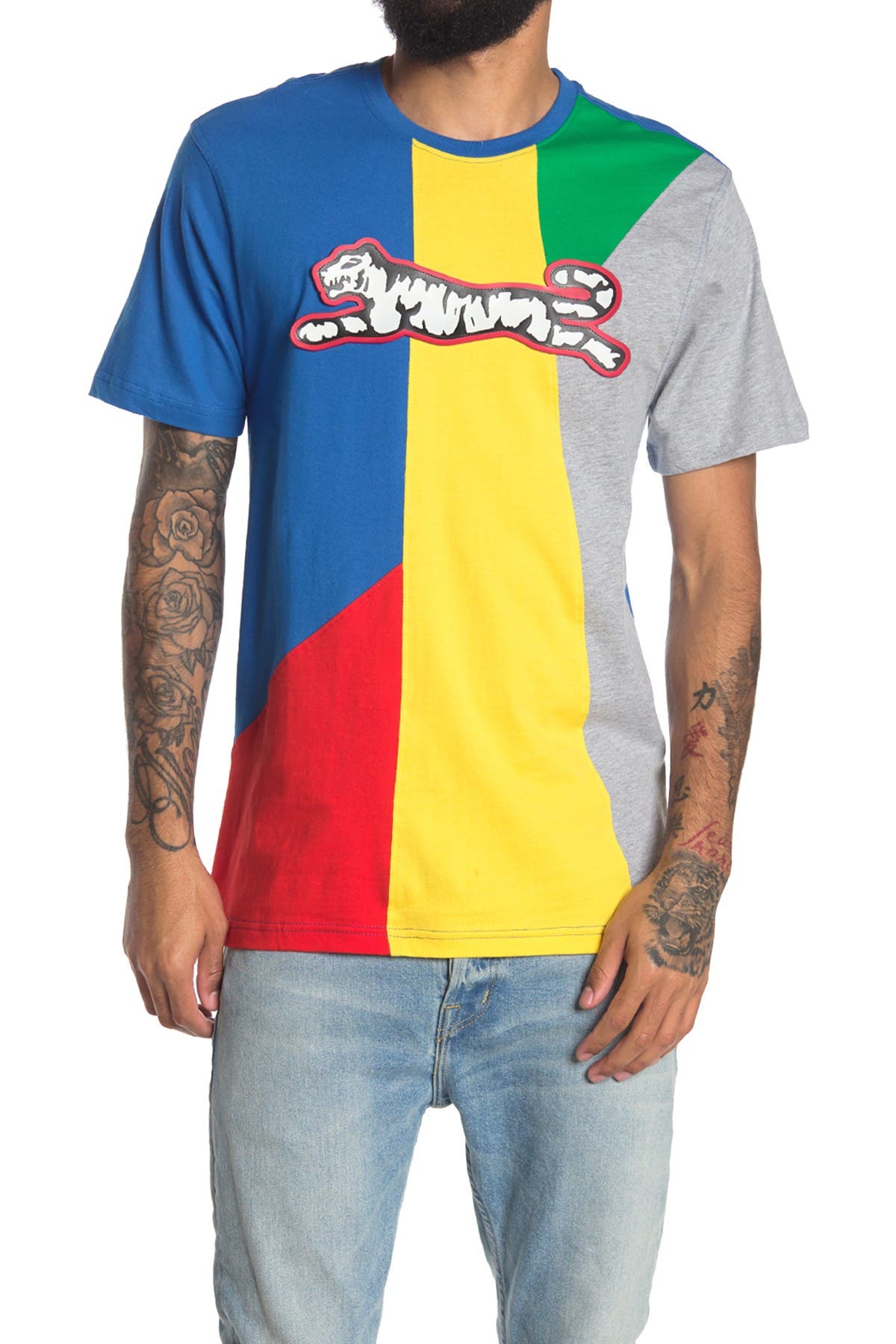 le tigre color block sweatshirt