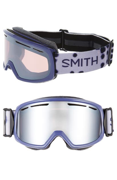 Smith Drift 178mm Snow Goggles - Dusty Lilac Dots/ Brown