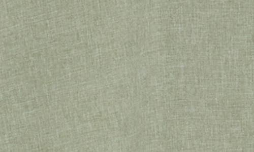 Soul Of London Microfiber Stretch Short Sleeve Button-down Shirt In Sage