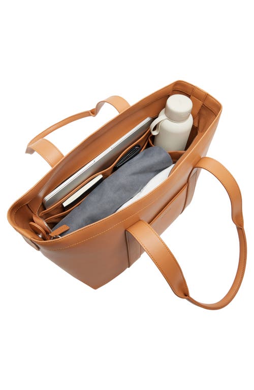 Monos Metro Tote In Saddle Tan
