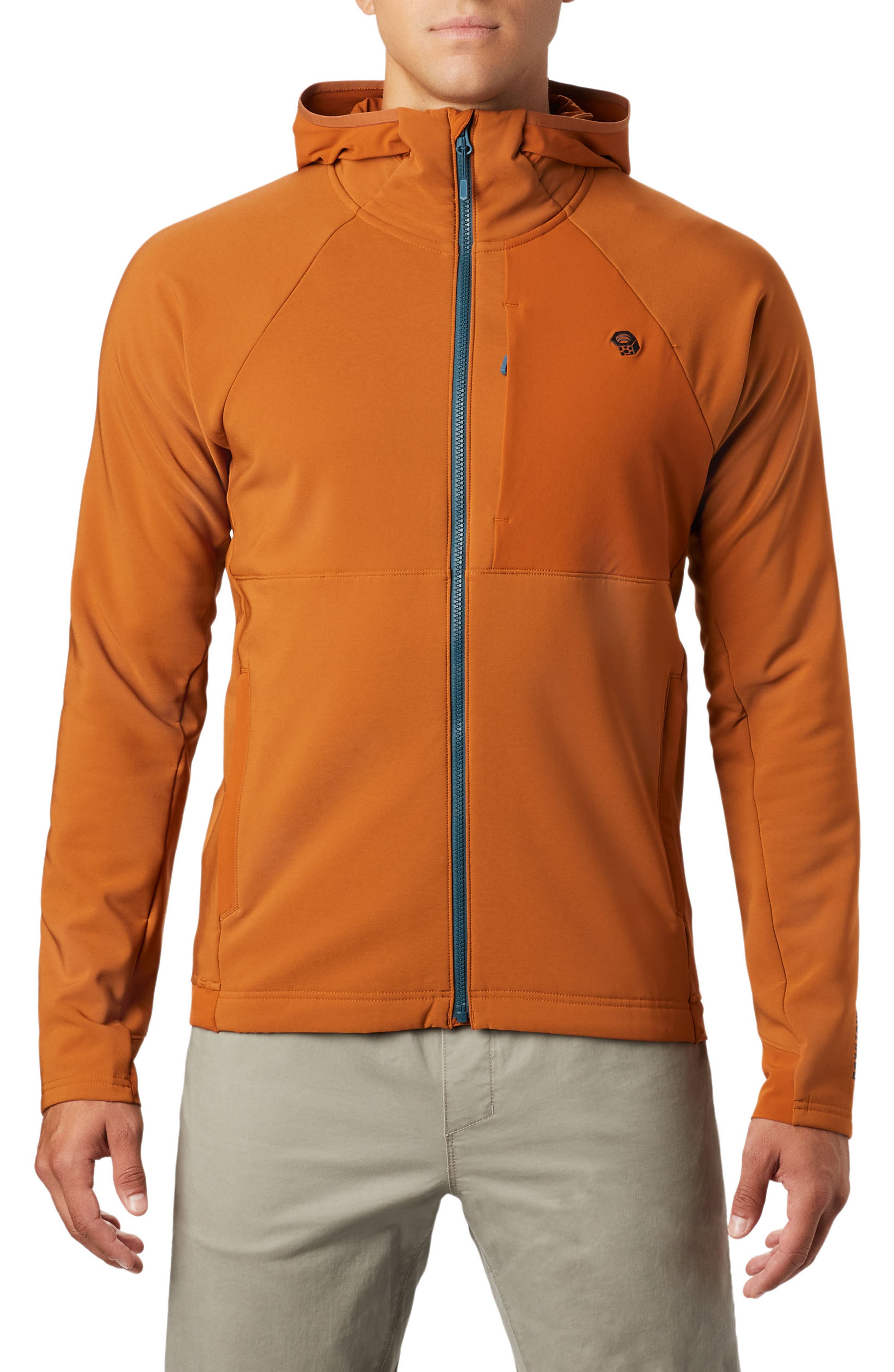 mountain hardwear full zip hoodie