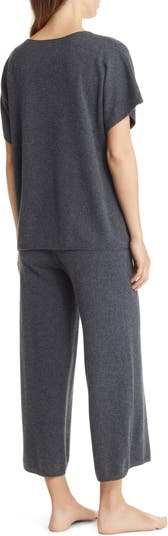 Nordstrom Crop Cashmere Pajamas Nordstrom