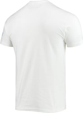 Men's Mitchell & Ness Vince Carter White Toronto Raptors Hardwood Classics  Draft Day Colorwash T-Shirt 