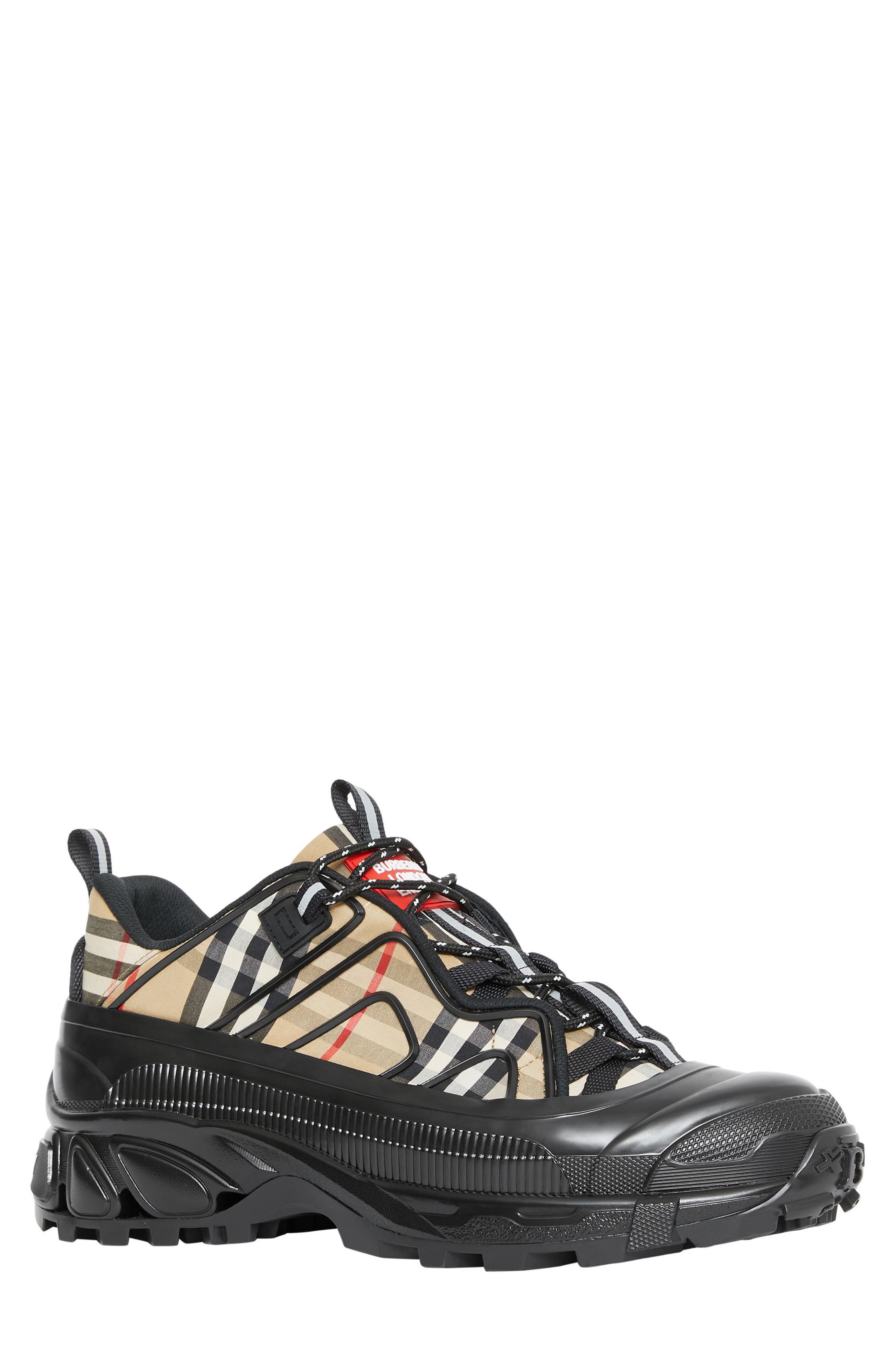 black burberry sneakers mens