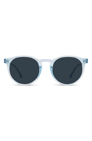 Diff Sawyer 48mm Round Sunglasses In Blue