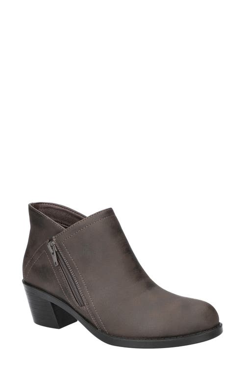 EASY STREET Morgana Bootie in Brown Matte 