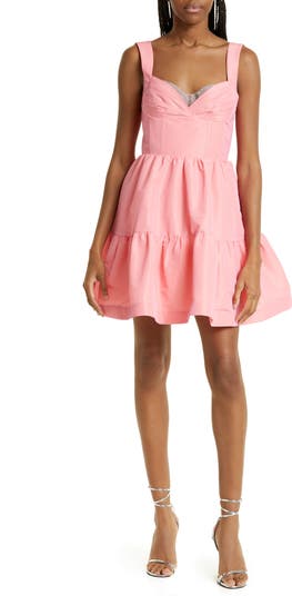 Taffeta fit and clearance flare dress