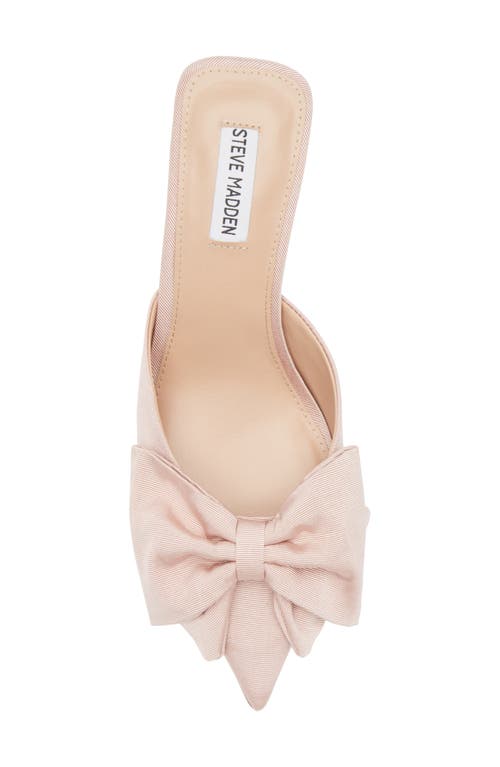 Steve Madden Ander Pointed Toe Kitten Heel Mule In Pink