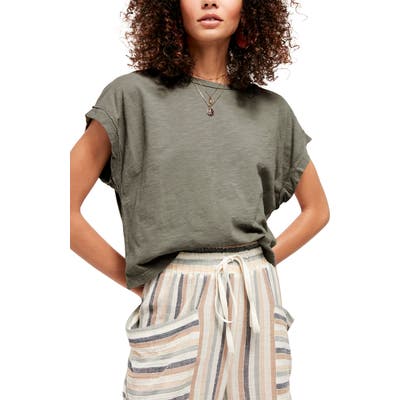 Free People You Rock T-Shirt, Green