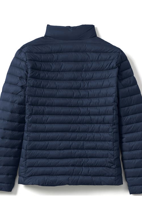 Shop Lands' End School Uniform ' Thermoplume Jacket In Classic Navy