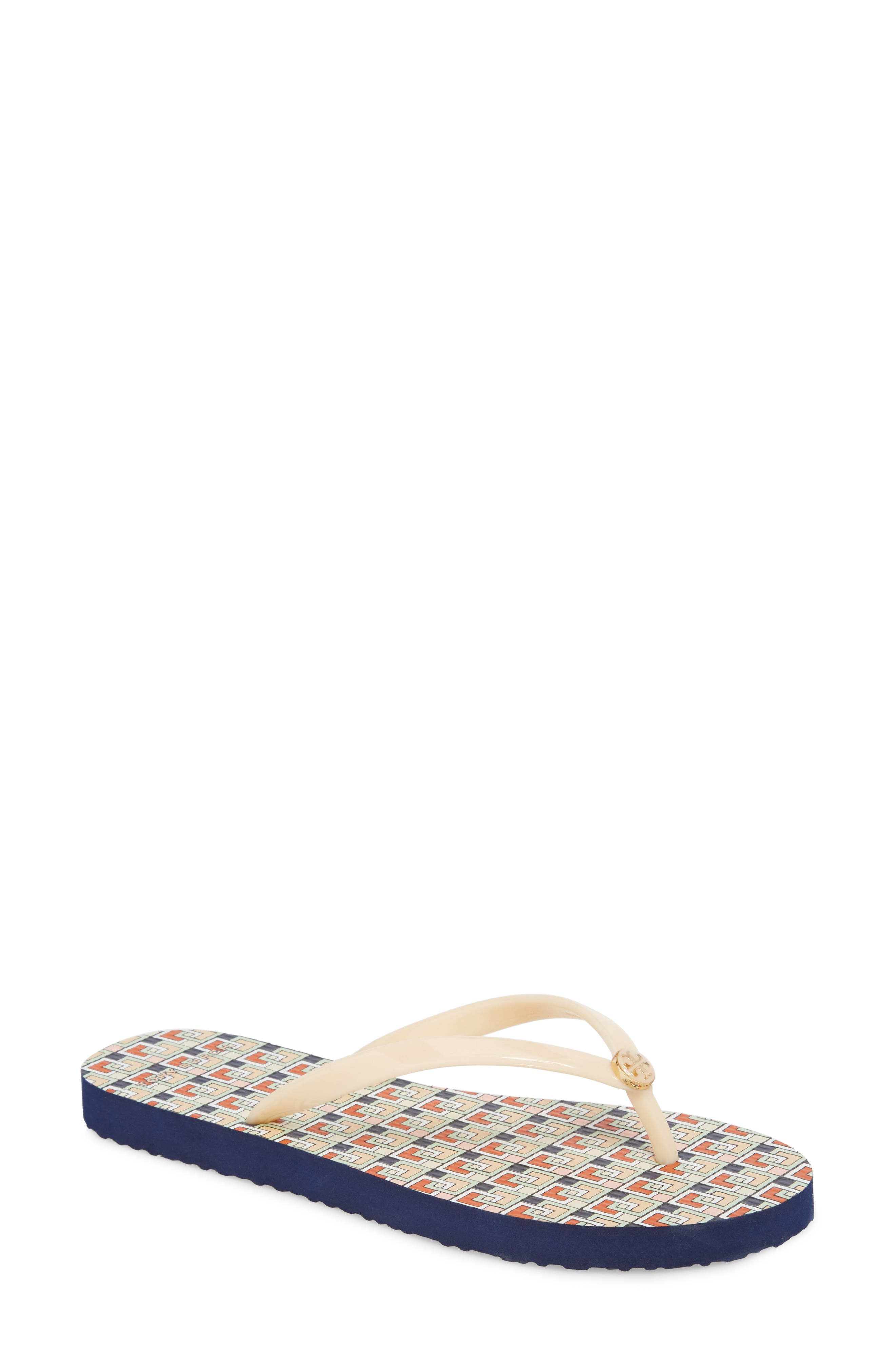 tory burch wedge flip flops nordstrom