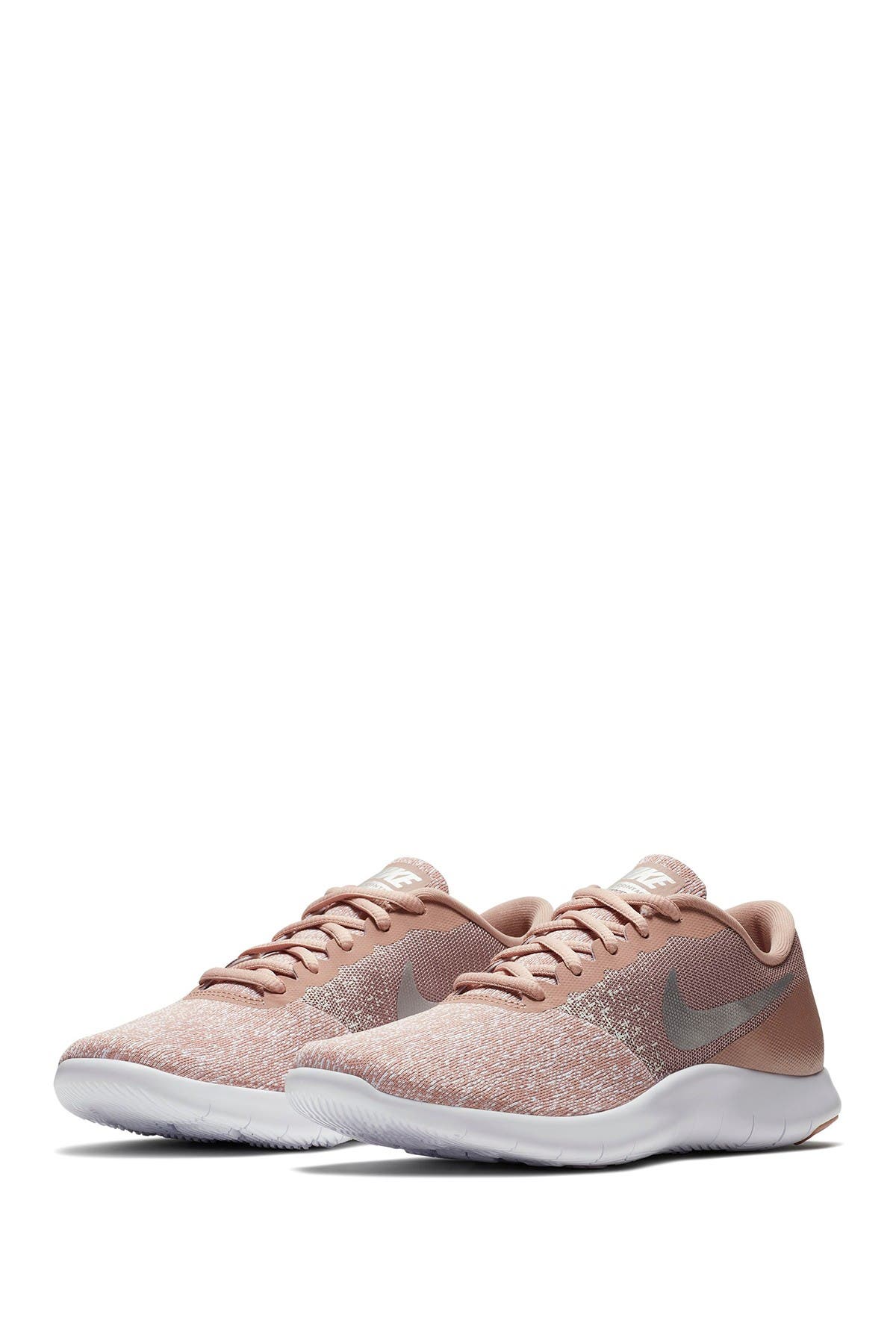 nike flex contact grey rose gold