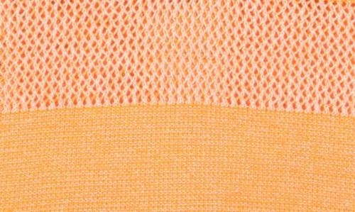 Shop Dkny Stripe Hooded Sweater In Eggnog/orange