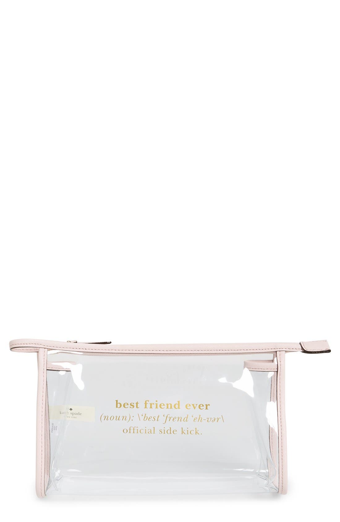 kate spade new york 'wedding belles iris' cosmetics case Nordstrom