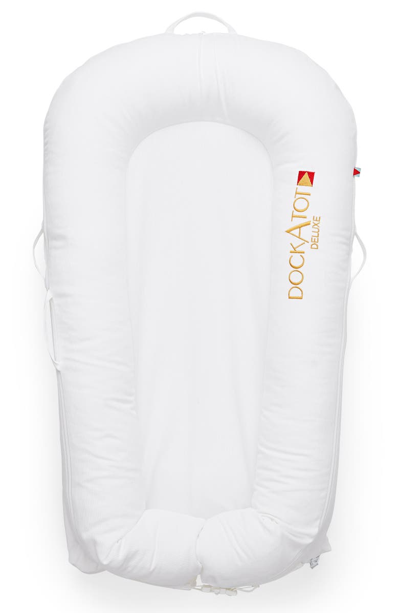 DOCKATOT Deluxe+ Stage 1 Dock, Main, color, PRISTINE WHITE