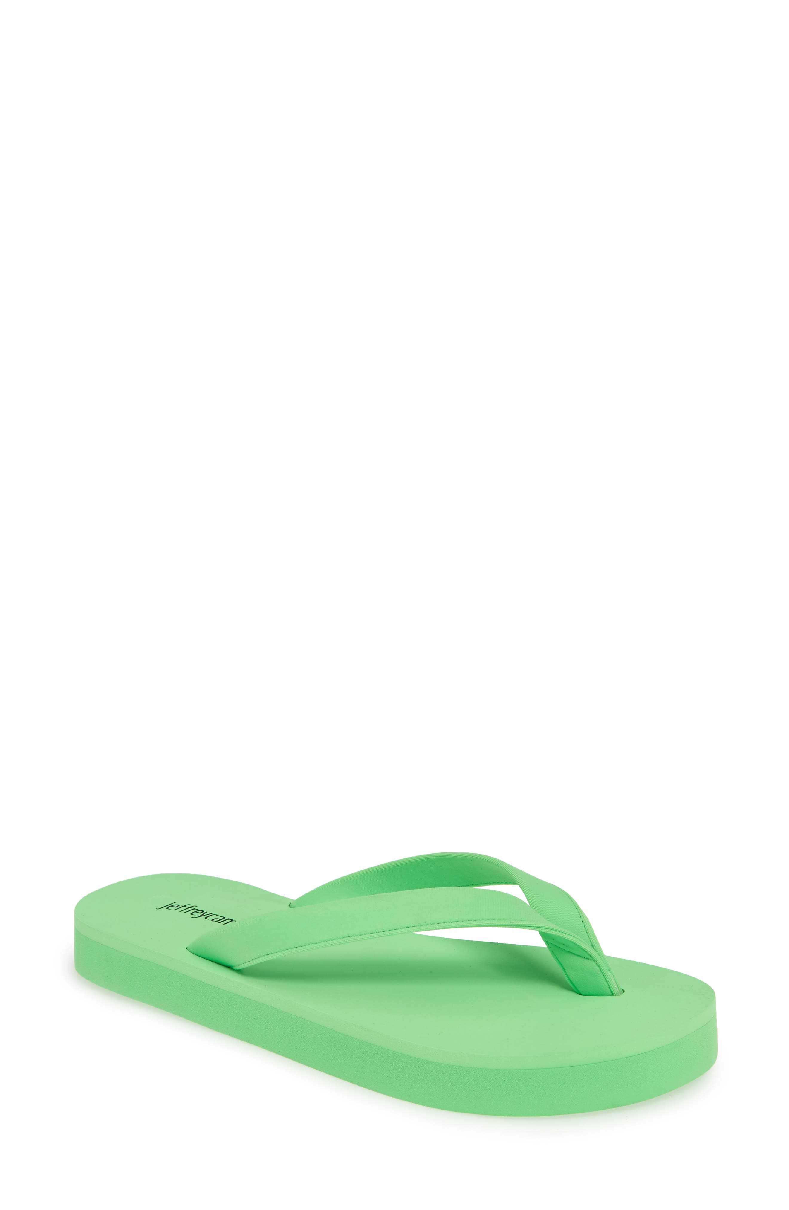 Jeffrey Campbell Surf Flip Flop, Green