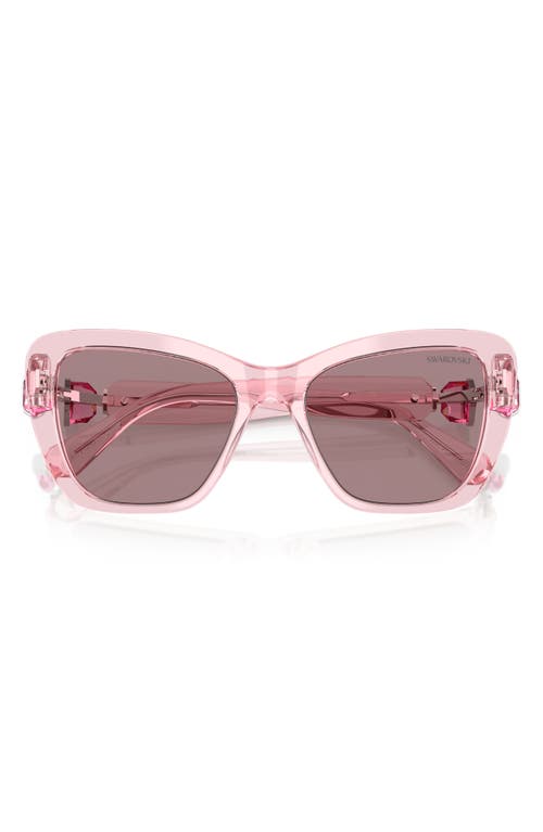 Swarovski Women's Sunglasses Sk6018 In Trans Pink
