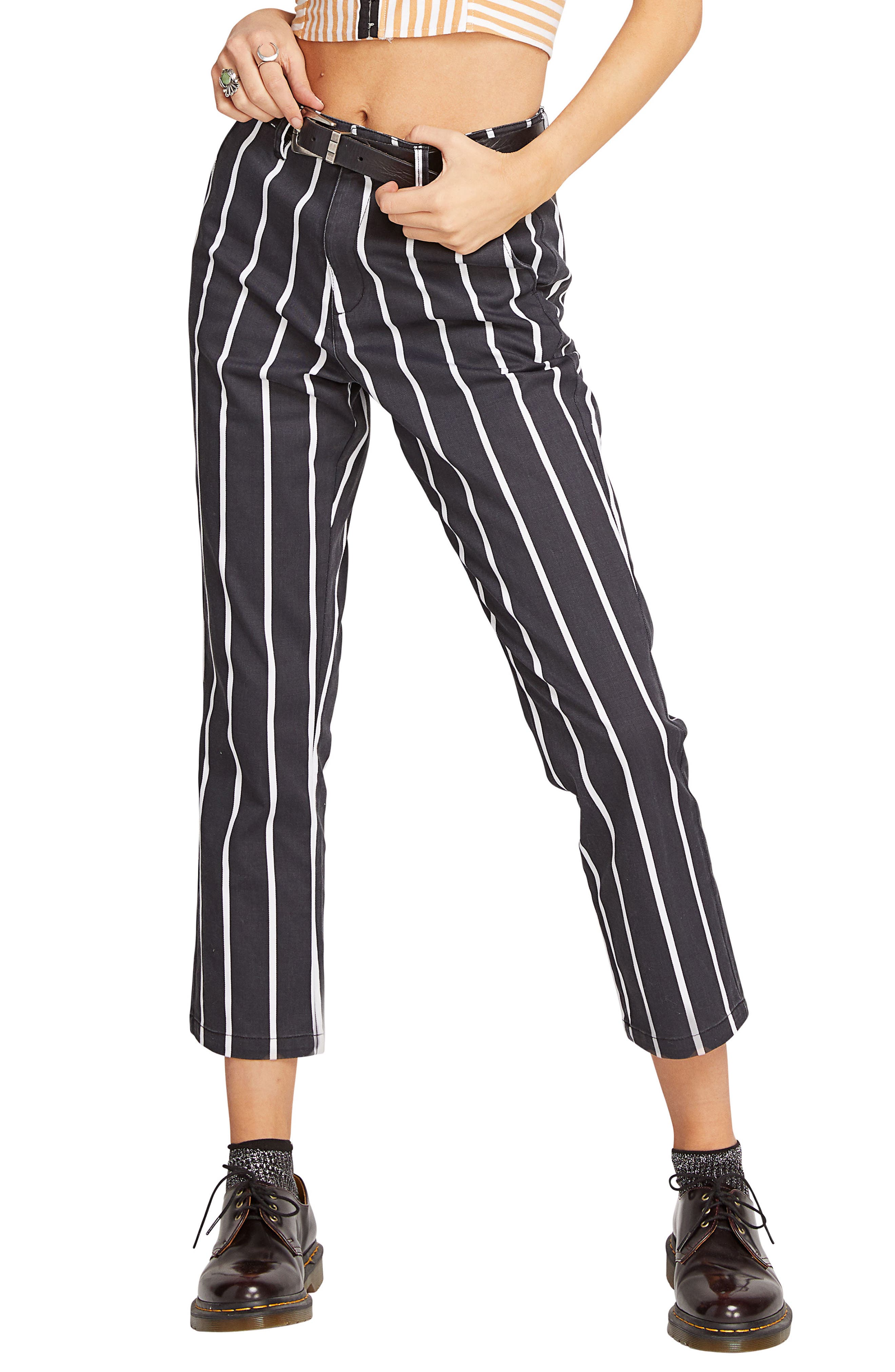 volcom striped pants