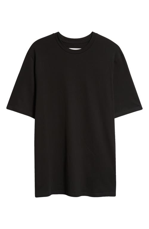 Shop Jil Sander Universal Consciousness Graphic T-shirt In Black