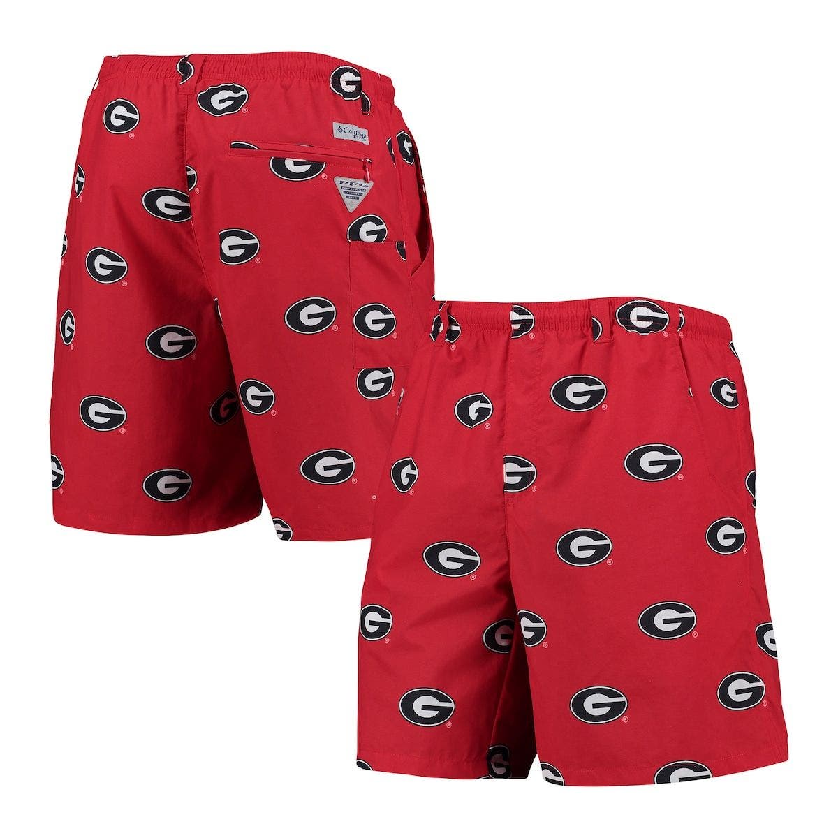 georgia bulldogs pfg shorts