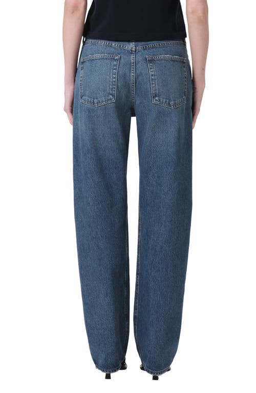 Agolde 90 S Pinch Waist Hr Striaght In Range In Essence