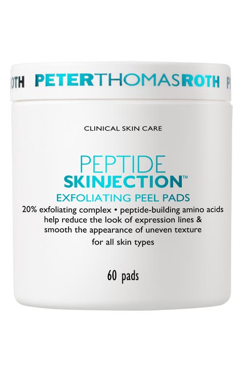 Peptide Skinjection Exfoliating Peel Pads