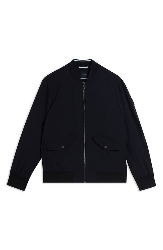 Ted Baker Albama Bomber Jacket In Black | ModeSens