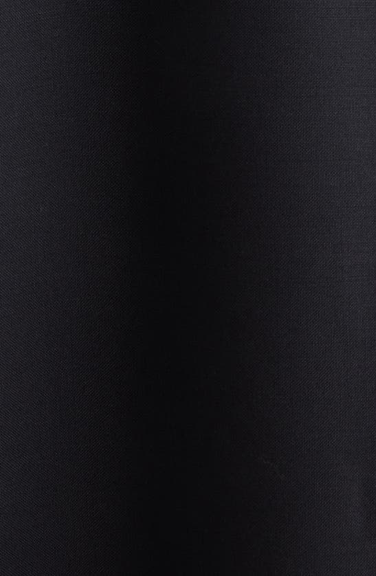 Givenchy Double Breasted Oversize Wool & Mohair Blazer In Black