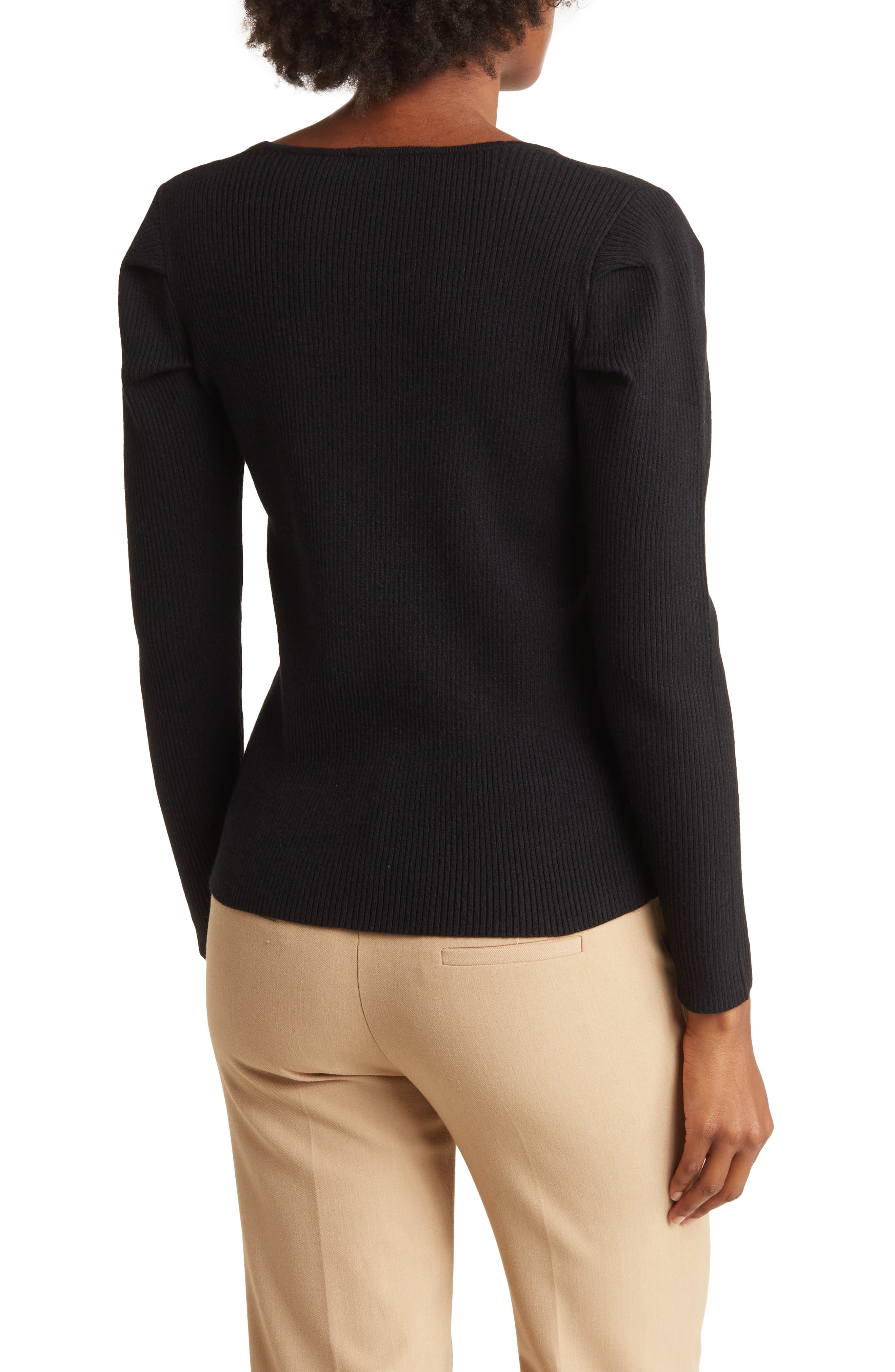 Nanette Nanette Lepore Square Neck Sweater