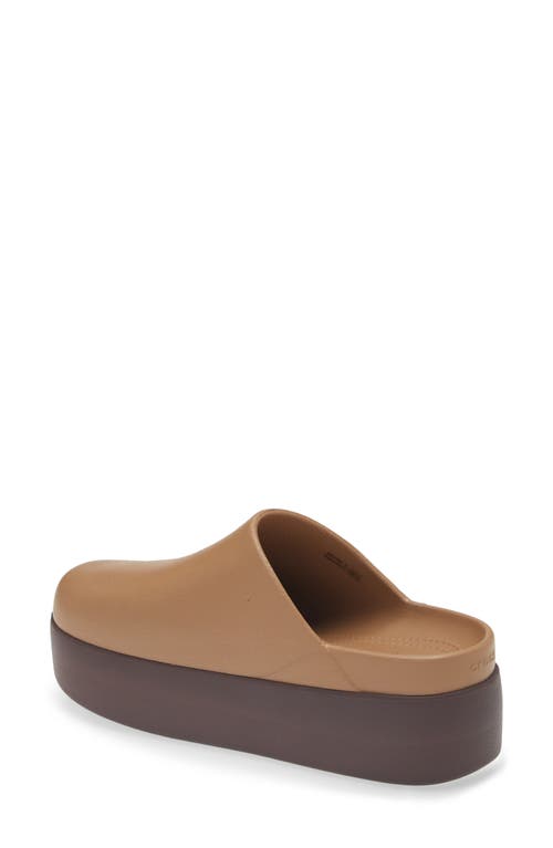 Crocs Dylan Platform Clog In Sepia