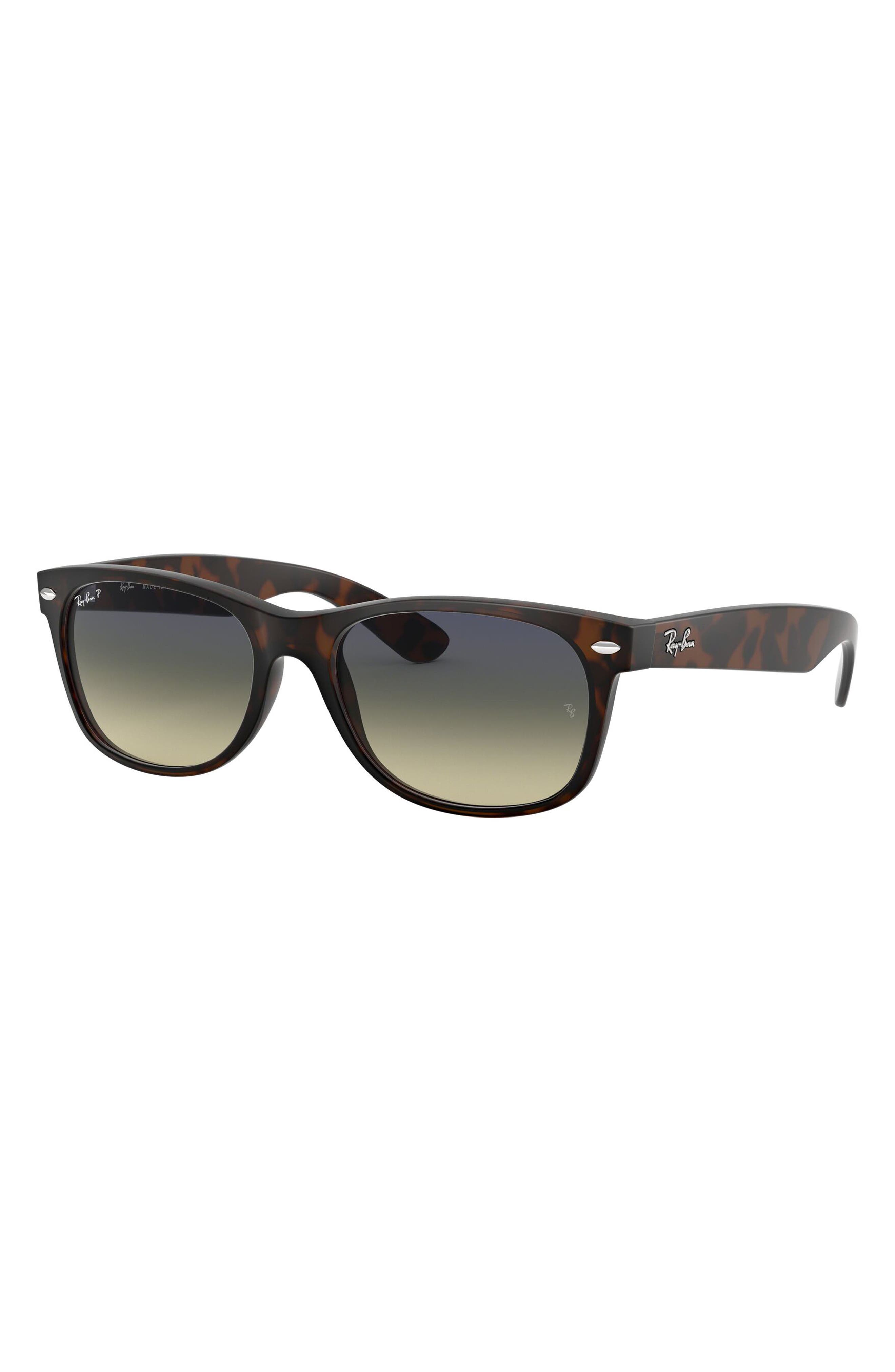 small new wayfarer 52mm polarized sunglasses