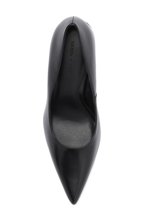 Shop Rebecca Minkoff West Pointed Toe Pump In Black