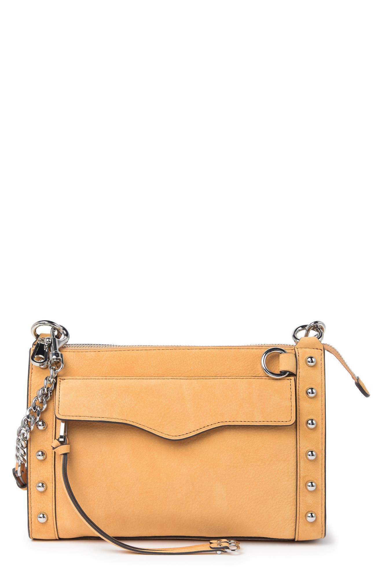 Rebecca Minkoff Mab Studded Crossbody Bag In Honey | ModeSens