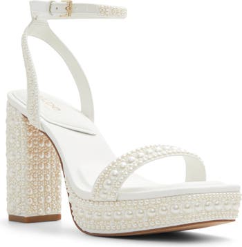 Lulu White Women's Strappy sandals