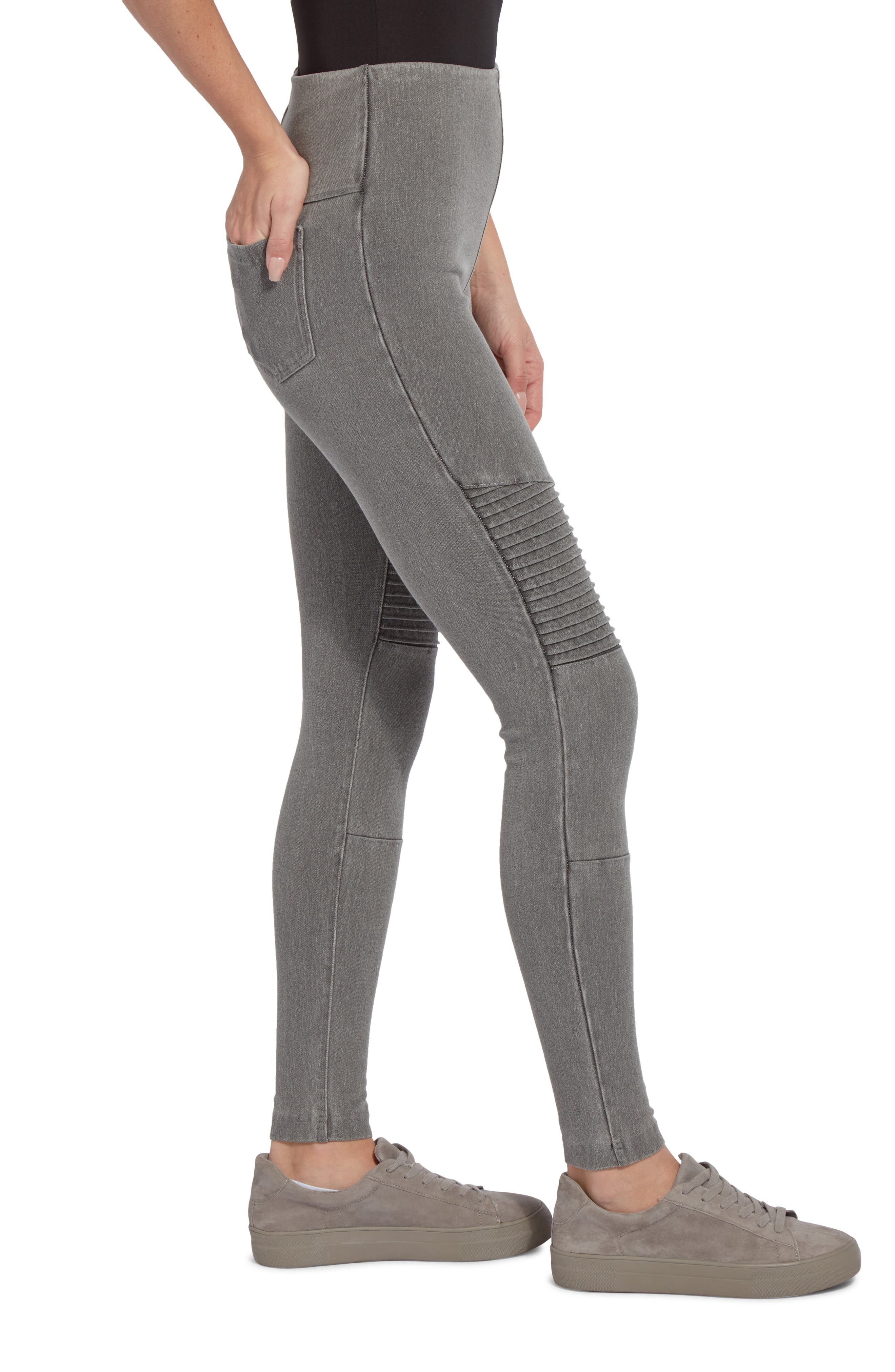 Lyssé Toothpick Moto Leggings | Nordstrom