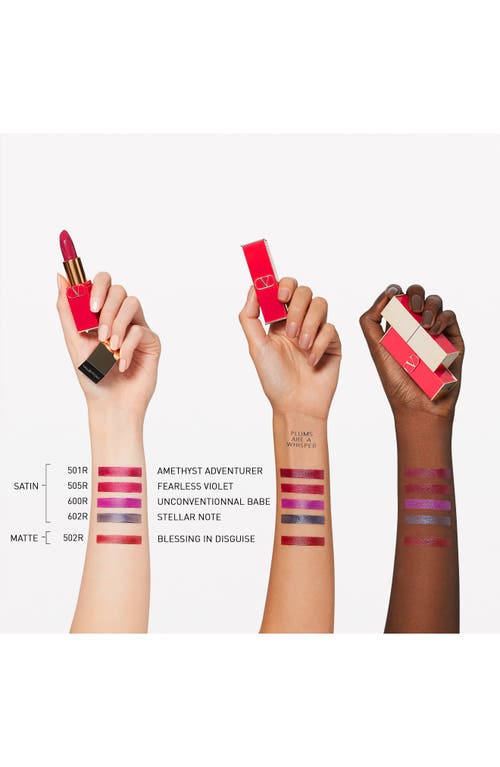 Valentino Rosso Refillable Lipstick Refill In 602r/satin