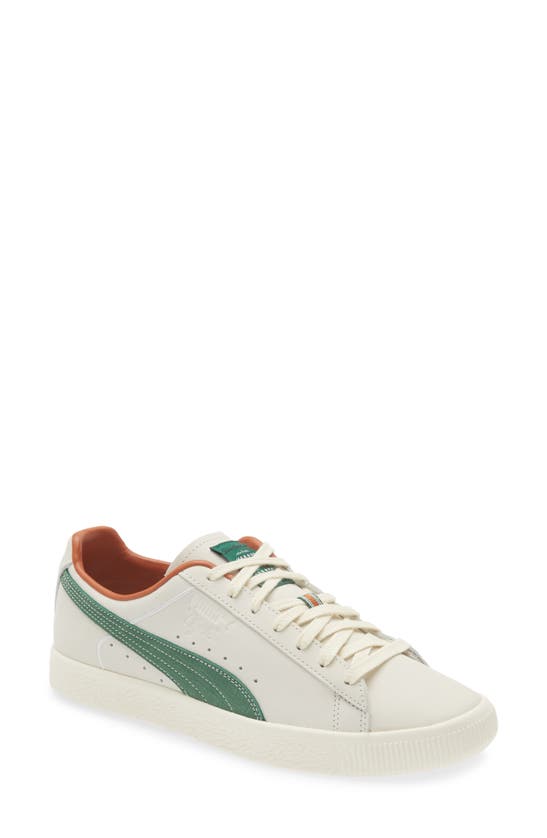 Puma Clyde Fg Sneaker In Spring Lavender Pristine & Vine