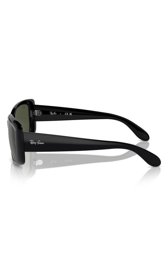 Shop Ray Ban Ray-ban 55mm Polarized Pillow Sunglasses In Black