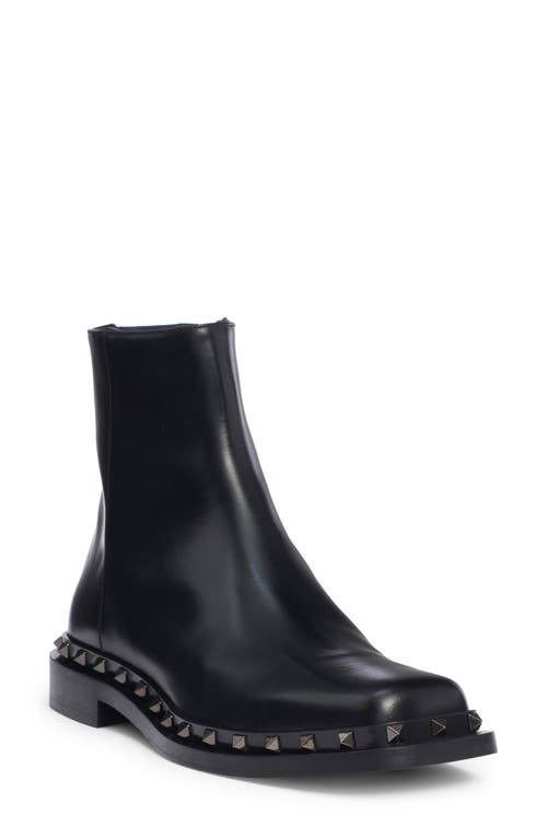 Valentino Garavani Rockstud Ankle Boot Nero at Nordstrom,