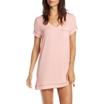 Nordstrom Lingerie Moonlight Sleep Shirt, Pink