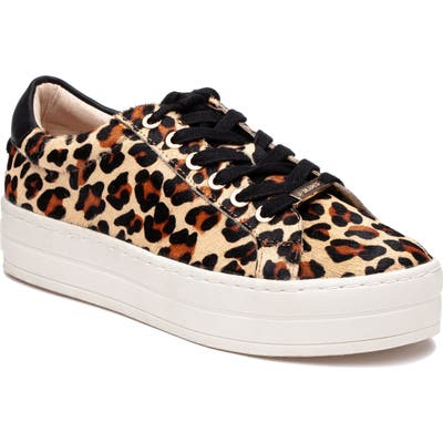 Jslides Hippie Platform Sneaker, Beige