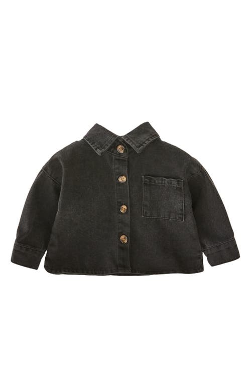 Ashmi & Co. Brooklyn Denim Jacket in Black at Nordstrom, Size 6-9M Us