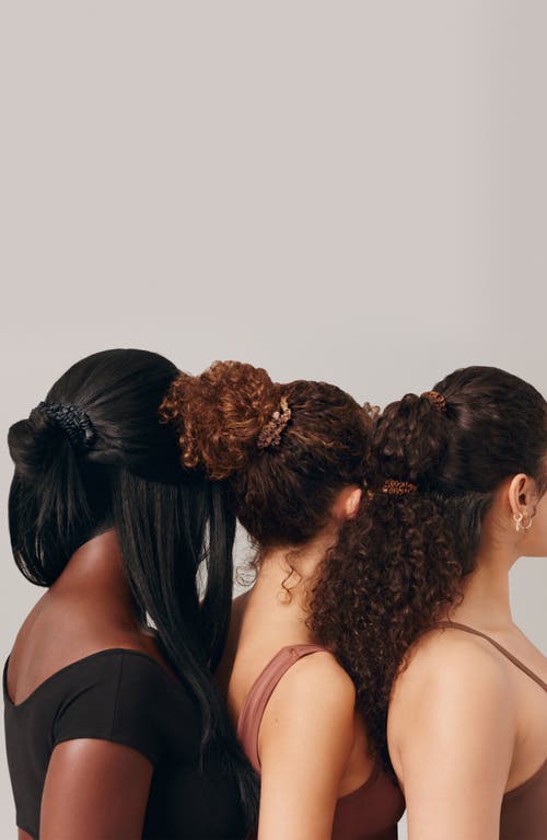 SLIP SLIP PURE SILK 4-PACK SKINNY SCRUNCHIES: BACK TO BASICS COLLECTION