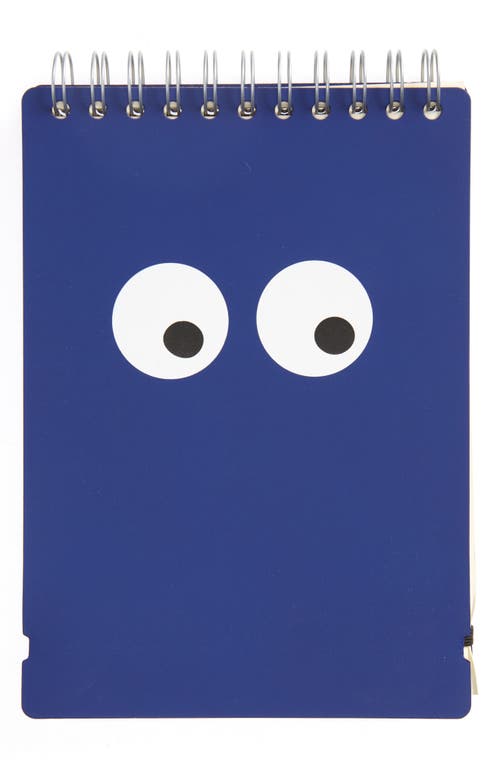 The Conran Shop A5 Lined Notepad in Cobalt Eye Print in Blue