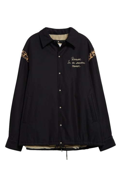 Visvim Black Coach Jacket In Black