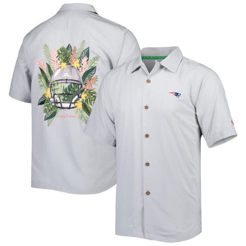 Tommy Bahama Men's Tommy Bahama Cream Houston Astros Baseball Camp  Button-Up Shirt