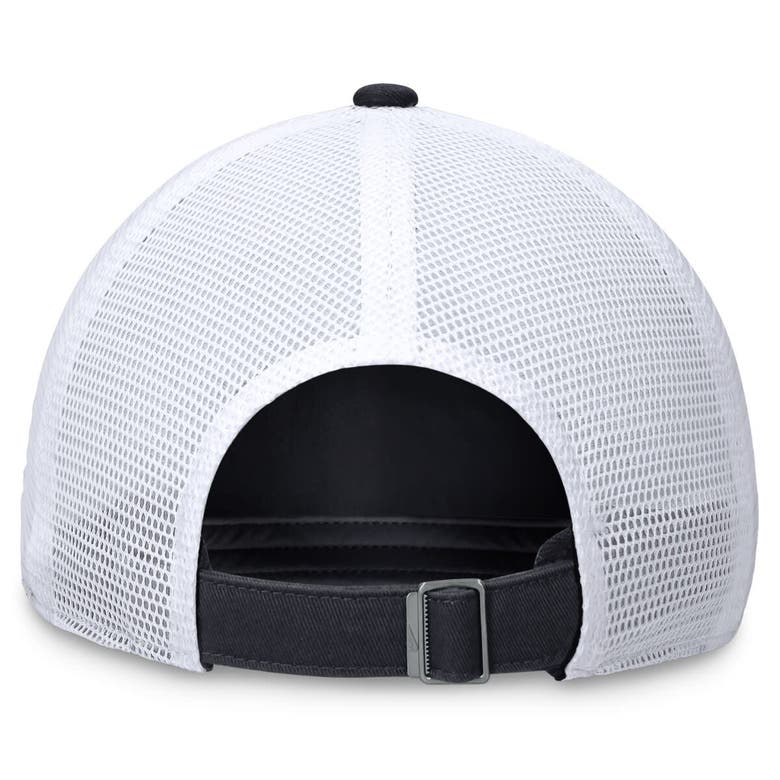 Shop Nike Navy Boston Red Sox Evergreen Wordmark Trucker Adjustable Hat