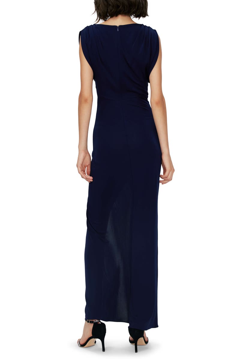 Diane von Furstenberg Gertrude Ruched Maxi Dress | Nordstrom