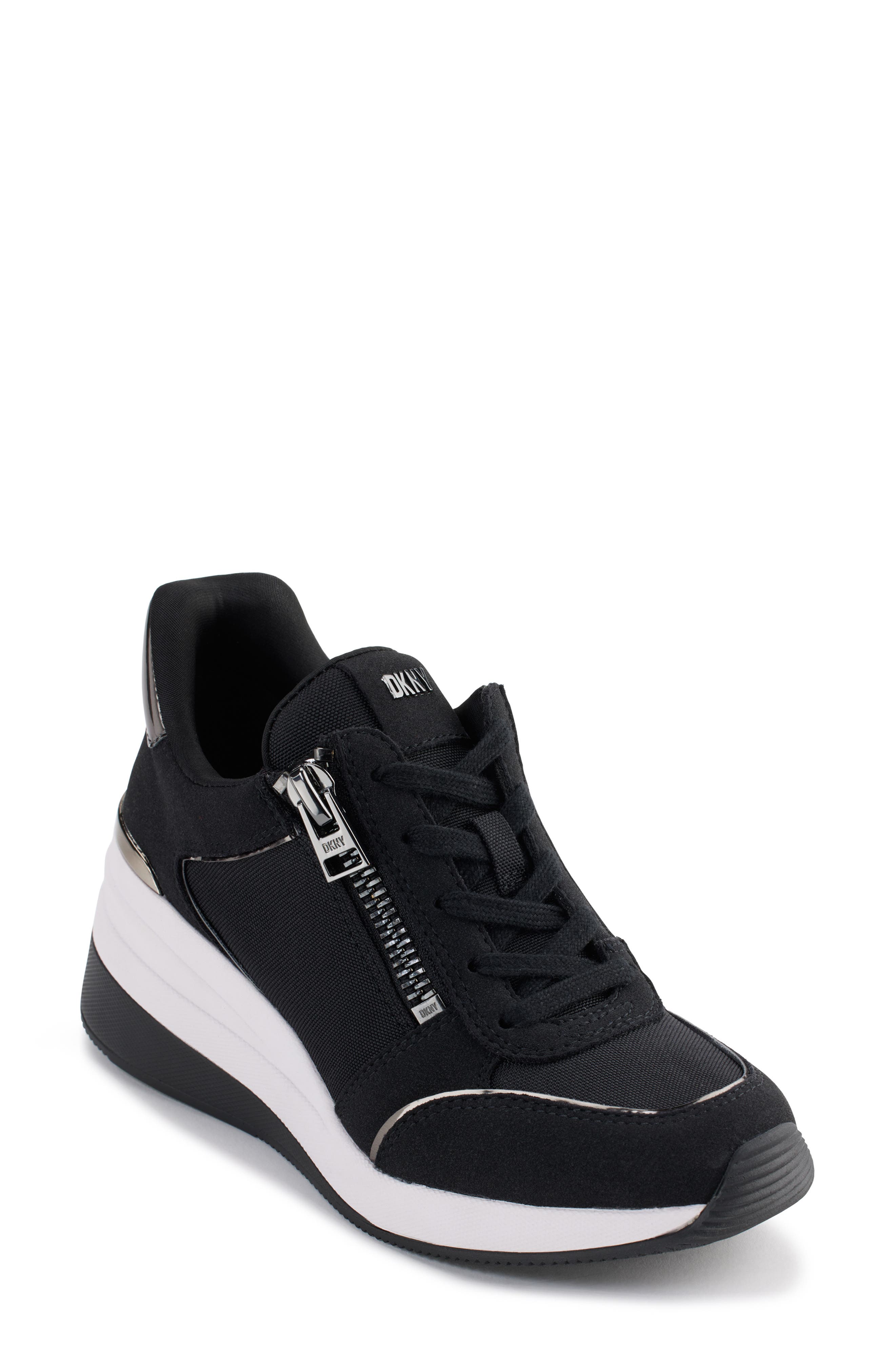 dkny cami wedge sneaker
