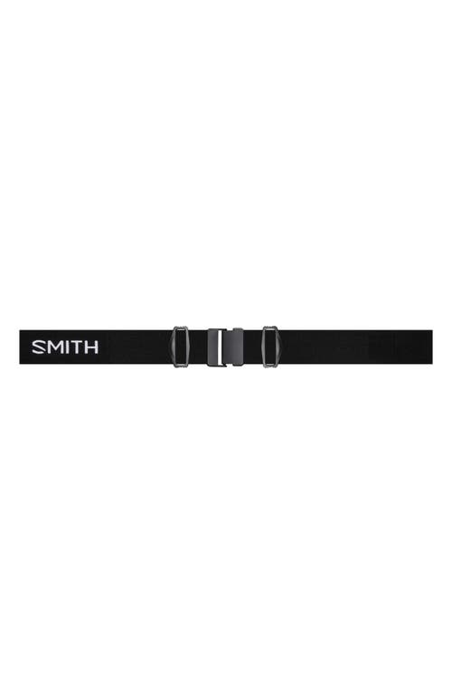 Shop Smith Skyline Xl 165mm Chromapop™ Snow Goggles In Black/chromapop Green Mirror